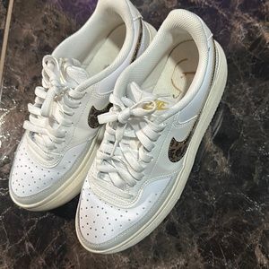 Nike platform sneakers worn a few times.